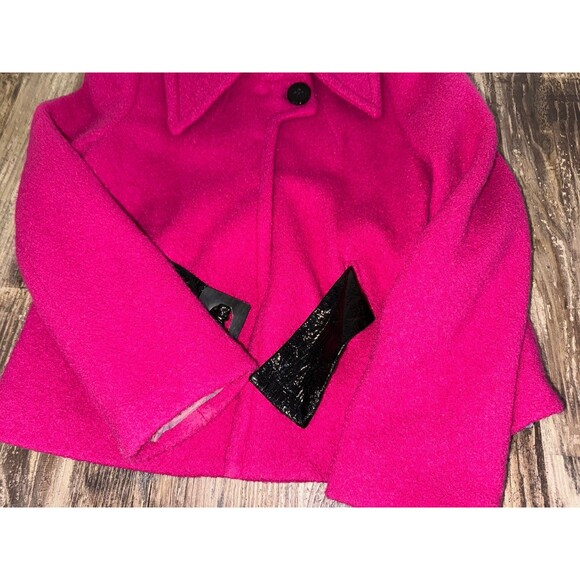 Vintage Emil Rutenburg 100% Wool Pink Peacoat size 8 - Picture 2 of 7